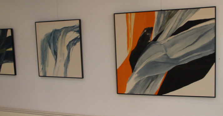 Fra utstillingen i Galleri Rådhuset på Ski, 2015